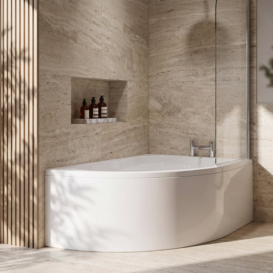 Fairford 1450 x 950mm RH Corner Bath