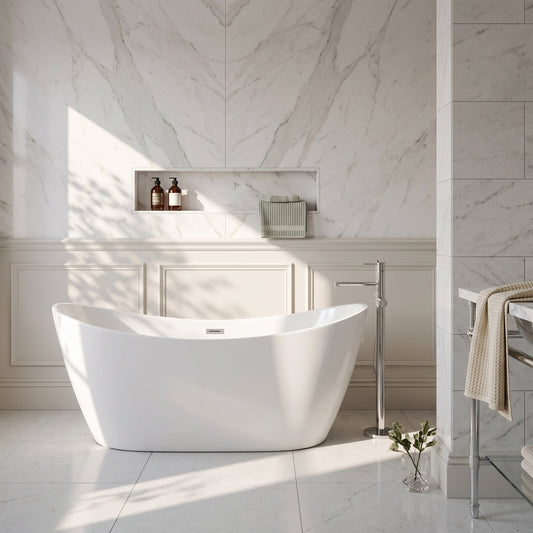 Fairford Dukestone 1700 x 800mm Freestanding Bath