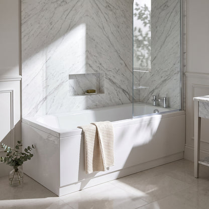 Fairford Hexam Single Ended Traditional Straight Bath-1700 x 750mm