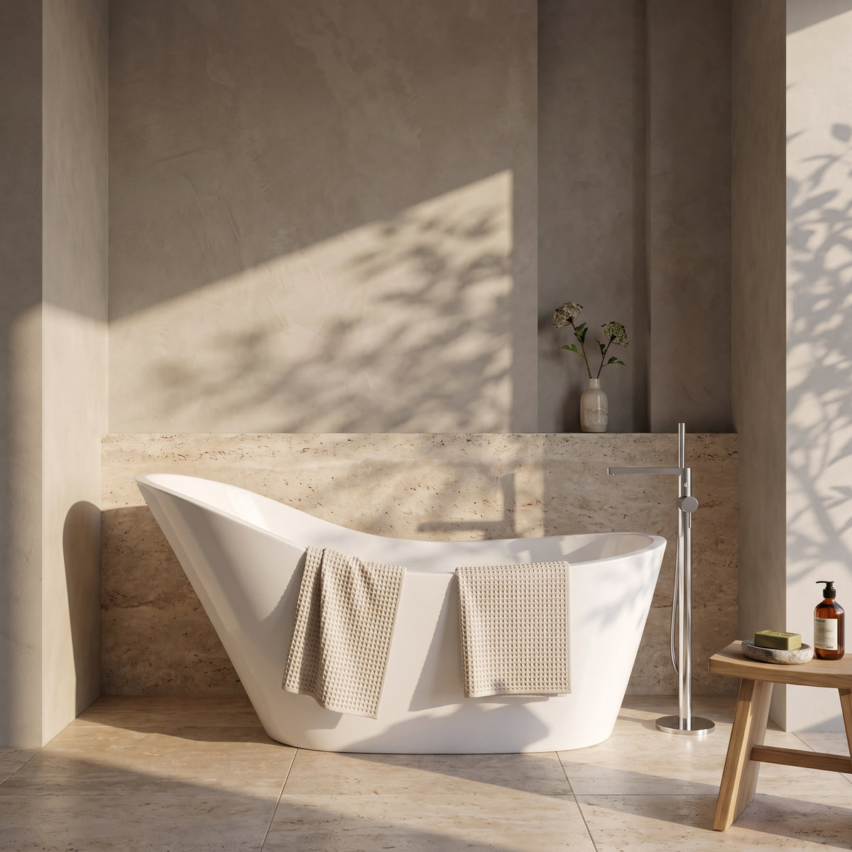 Fairford Verona 1600 x 750 x 720mm Freestanding Bath