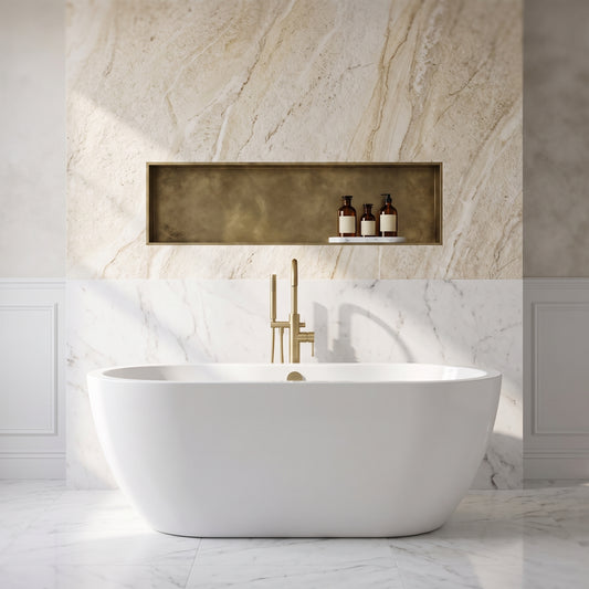 Fairford Woodsley 1655 x 750mm Freestanding Bath