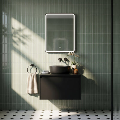Fairford Storm 500 x 700mm LED Touch Sensor Mirror