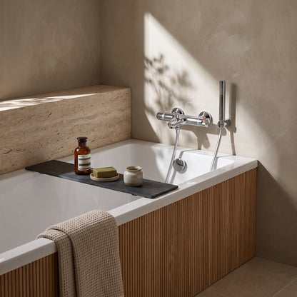 Fairford Carton Wall Mounted Thermostic Bath Shower Mixer