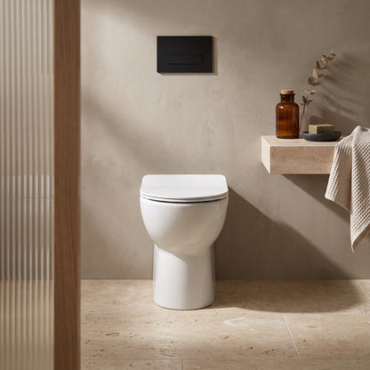 Fairford Palio Rimless Back To Wall Toilet with Slim Soft Close Seat