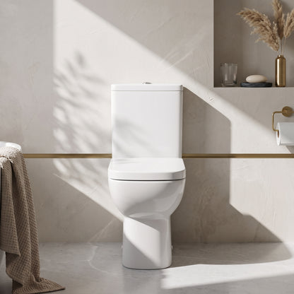 Fairford Roda Close Coupled Toilet with Soft Close Seat
