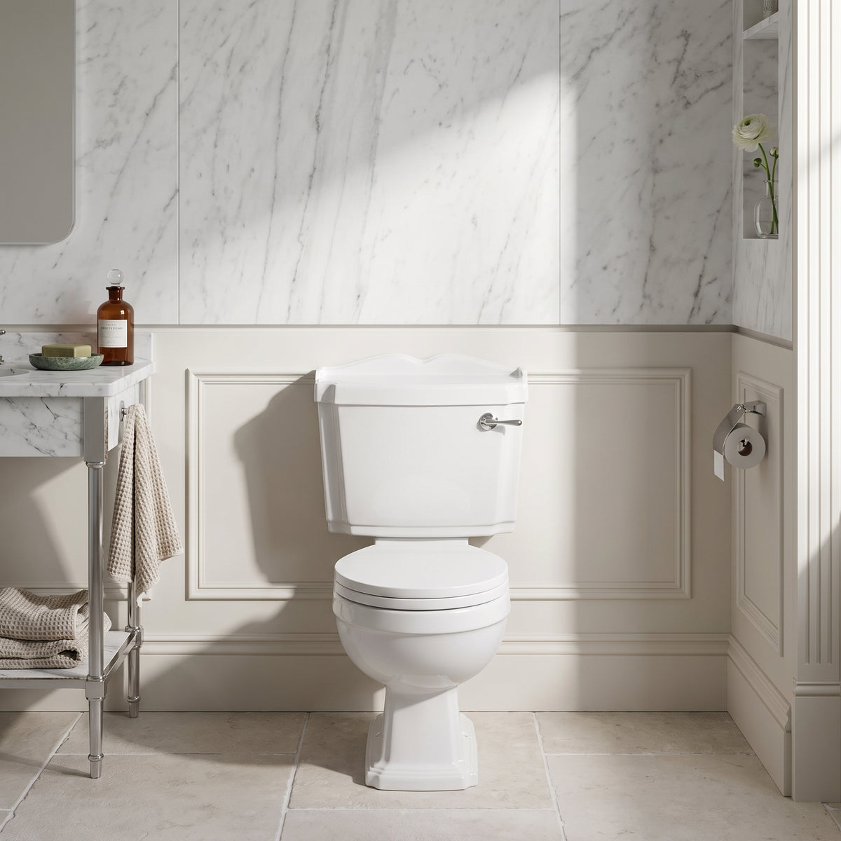 Fairford Winchester Close Coupled Toilet with Soft Close Seat