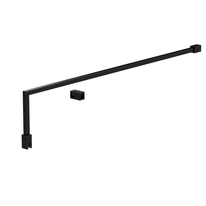 Fairford Matt Black Wall Mounted Support Arm