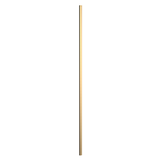 Fairford Brushed Brass Wetroom Wall Channel, 1850mm