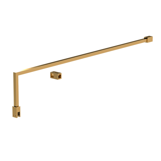 Fairford Brushed Brass Wall Mounted Support Arm Kit