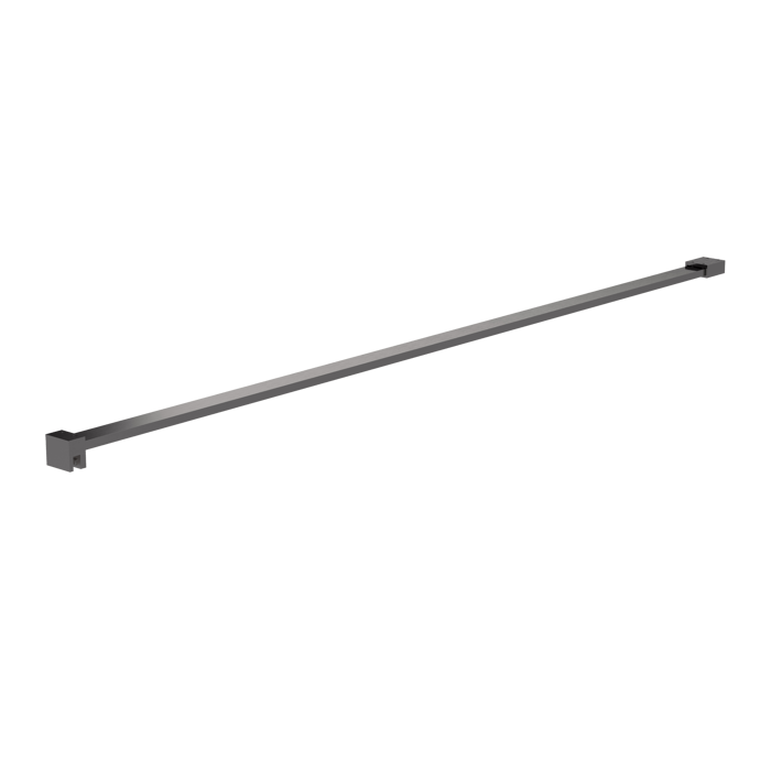 Fairford Gunmetal Wetroom Screen Support Bar