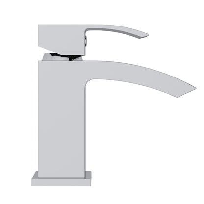 Fairford Cohen Basin Mixer with Push Button Waste