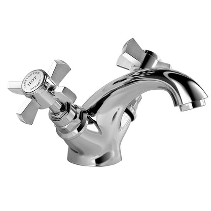 Fairford Harrow Basin Mixer with Push Button Waste
