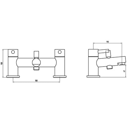 Fairford Nuro Bath Shower Mixer