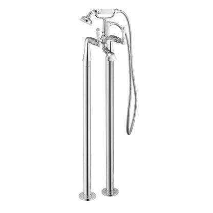 Fairford Cambridge Quarter Turn Freestanding Bath Shower Mixer