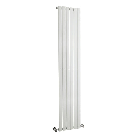 Fairford Hargate Single Panel 1800 x 354mm Gloss White Radiator