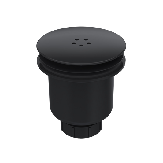 Fairford Matt Black Vertical Shower Waste
