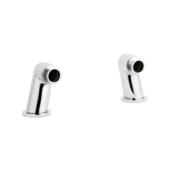 Fairford Chrome Inlet Legs, 3/4" (Pair)