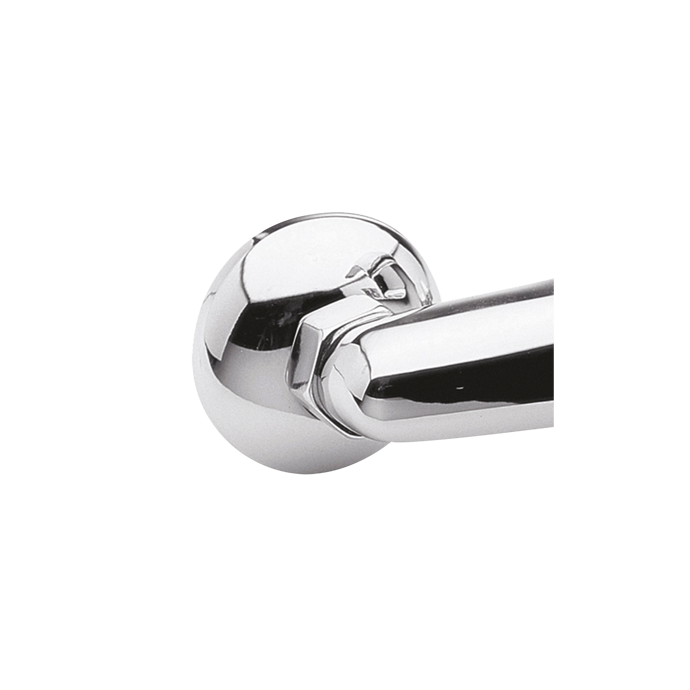 Fairford Chrome Wall Mounted Couplings (Pair)