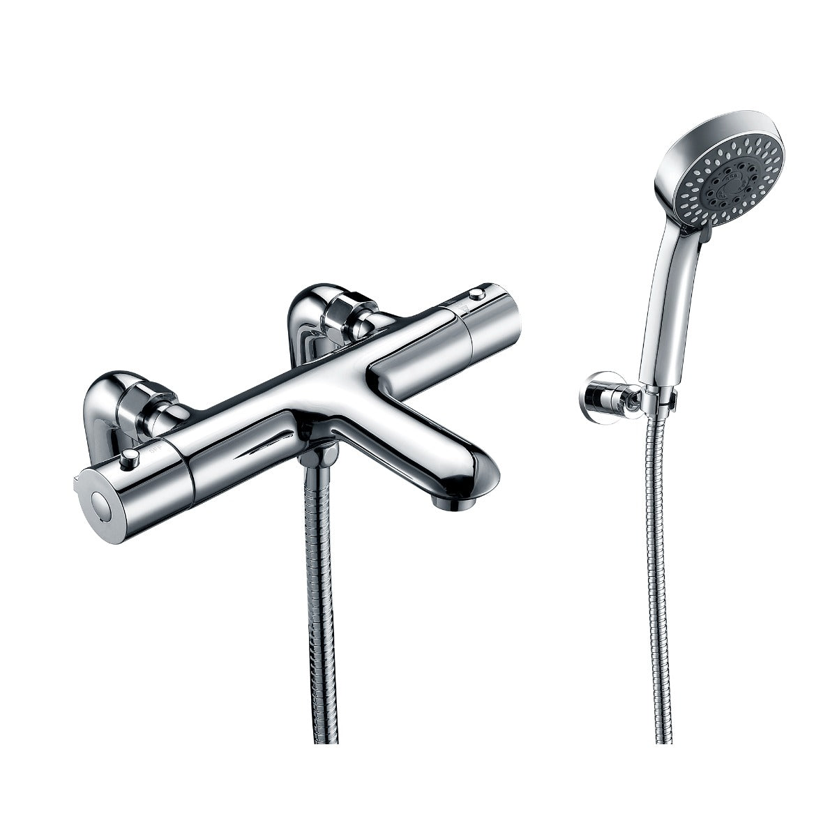 Fairford Barton Deck Mounted Thermostic Bath Shower Mixer