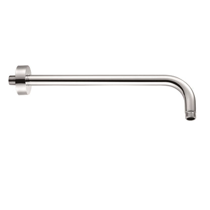 Fairford Element 5 Concealed Shower Kit with Slide Rail Kit, Wall Mounted Rain Head and Bath Overflow Filler, Chrome