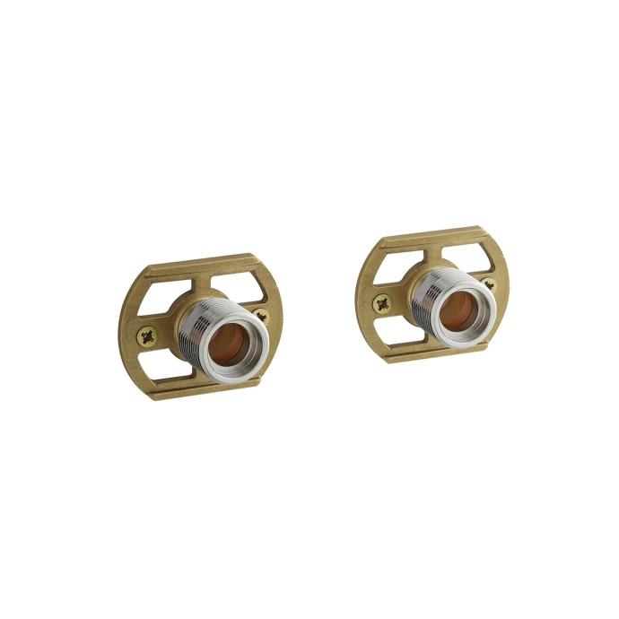 Fairford Chrome Fast-Fit Bracket for Bar Thermostats