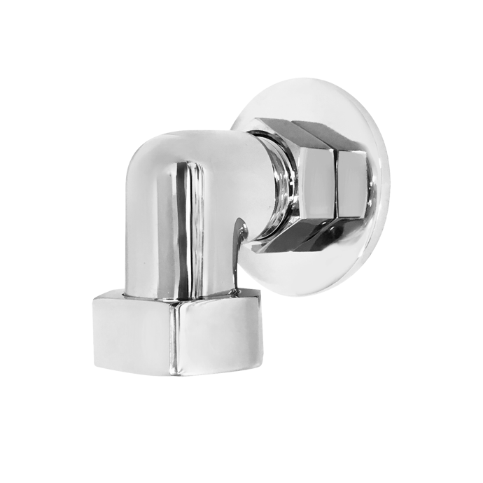 Fairford Chrome Back to Wall Return Elbow