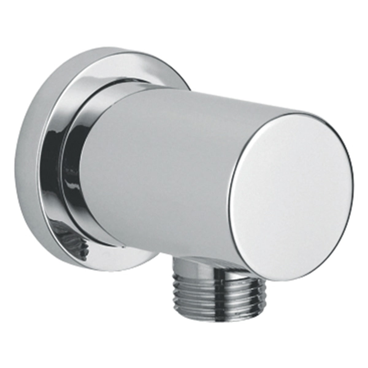 Fairford Element 5 Concealed Shower Kit with Slide Rail Kit, Ceiling Mounted Rain Head and Bath Overflow Filler, Chrome