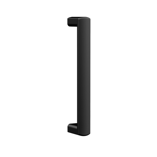 Fairford Matt Black Square Enclosure Door Handle