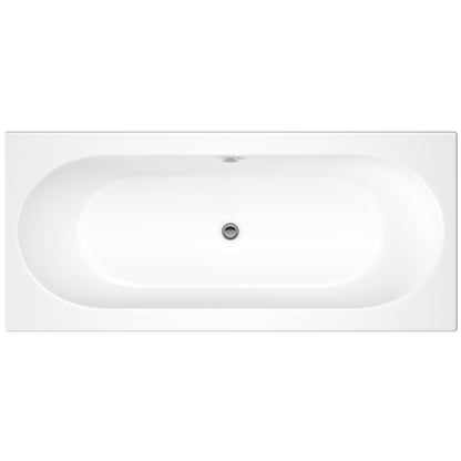 Fairford Ordo 1700 x 750mm Double Ended Straight Bath, 0TH