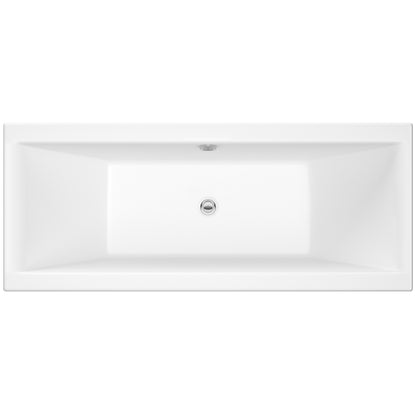Fairford Onero 1700 x 750mm Double Ended Straight Bath, 0TH