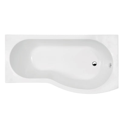 Fairford 1700 x 900mm B Shaped Right Hand Shower Bath