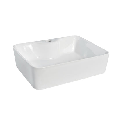 Fairford 480mm Square Ceramic Counter Top Vessel