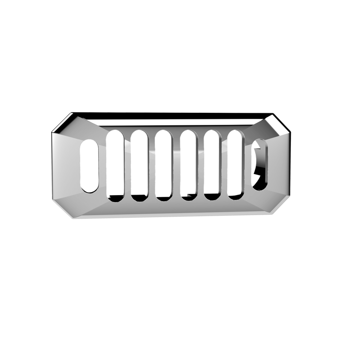 Fairford Carlton Chrome Overflow Cover