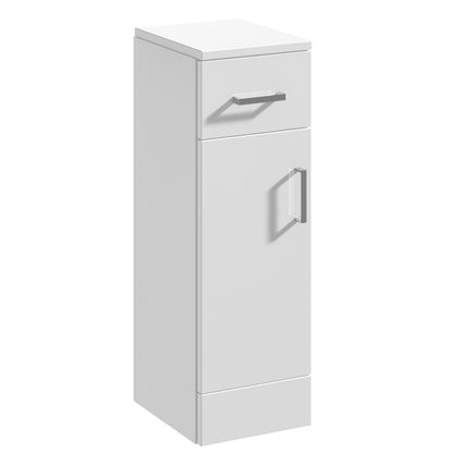 Fairford Opto 250mm Gloss White Cupboard (300mm deep)