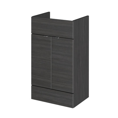 Fairford Union 500mm Full Depth Black Vanity Unit