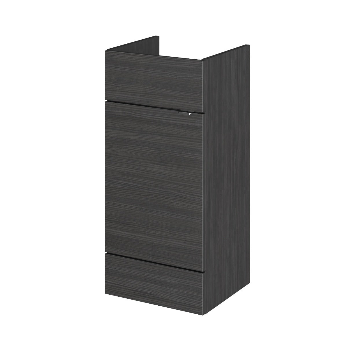 Fairford Union 400mm Full Depth Black Vanity Unit