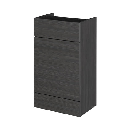 Fairford Union 500mm Full Depth Black WC Unit