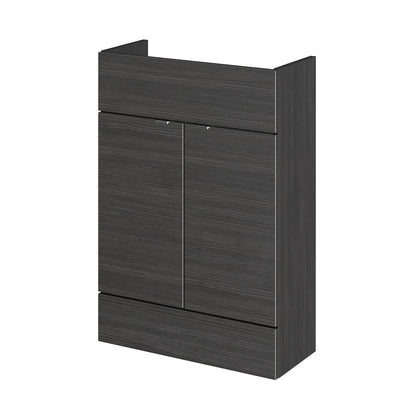 Fairford Union 600mm Slimline Black Vanity Unit
