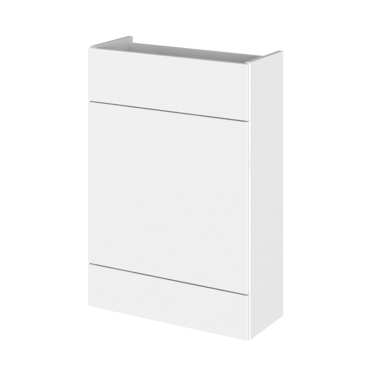 Fairford Union 600mm Slimline White WC Unit