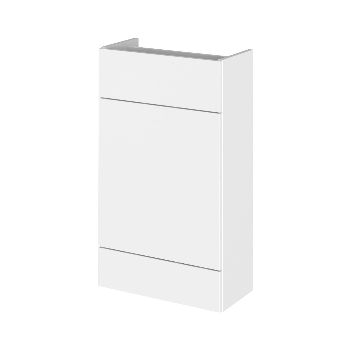 Fairford Union 500mm Slimline White WC Unit