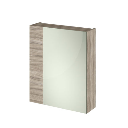 Fairford Union 600mm Slimline Driftwood Single Door Mirror Unit