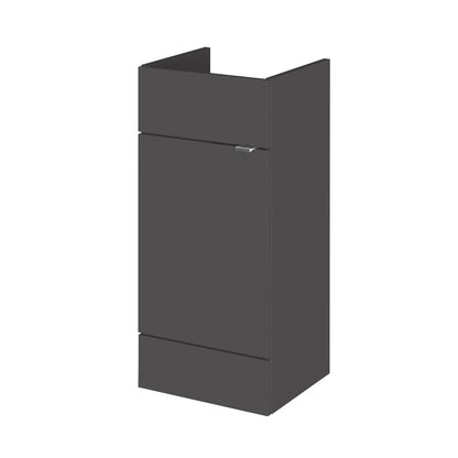 Fairford Union 400mm Full Depth Grey Gloss Vanity Unit