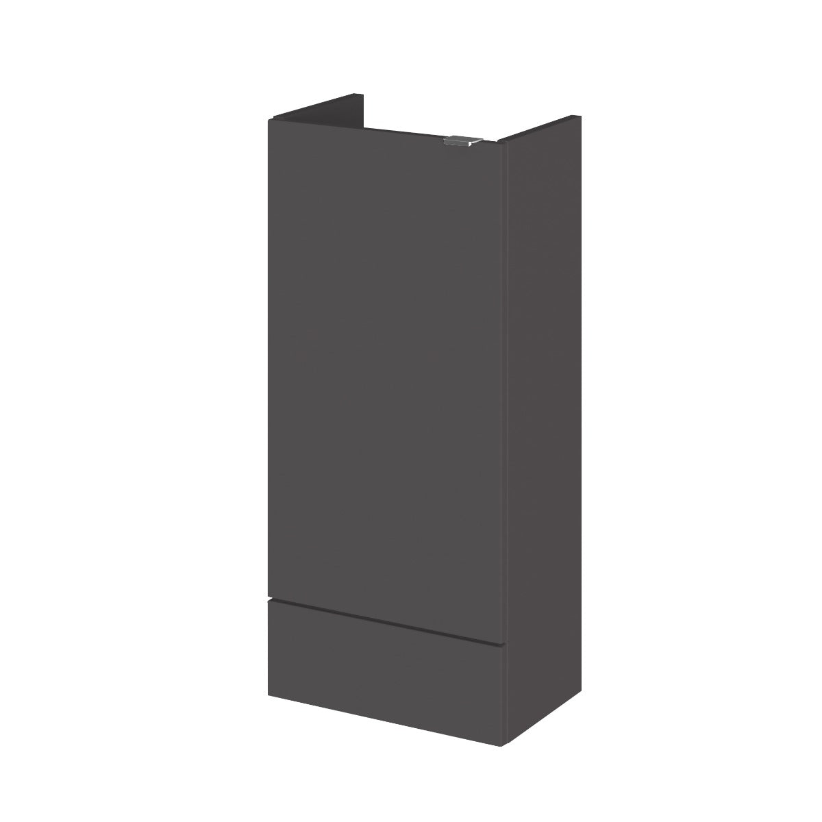 Fairford Union 400mm Slimline Grey Gloss Base Unit