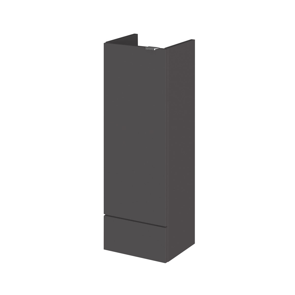 Fairford Union 300mm Slimline Grey Gloss Base Unit