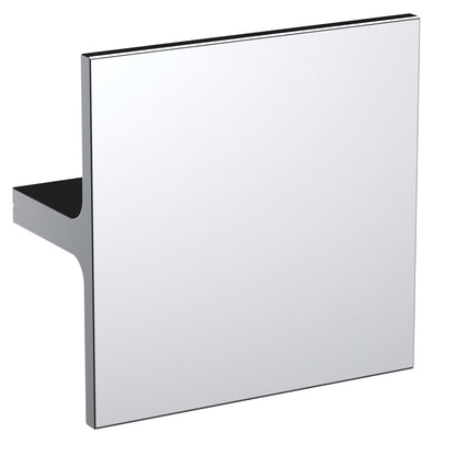 Square Knob Handle, Chrome