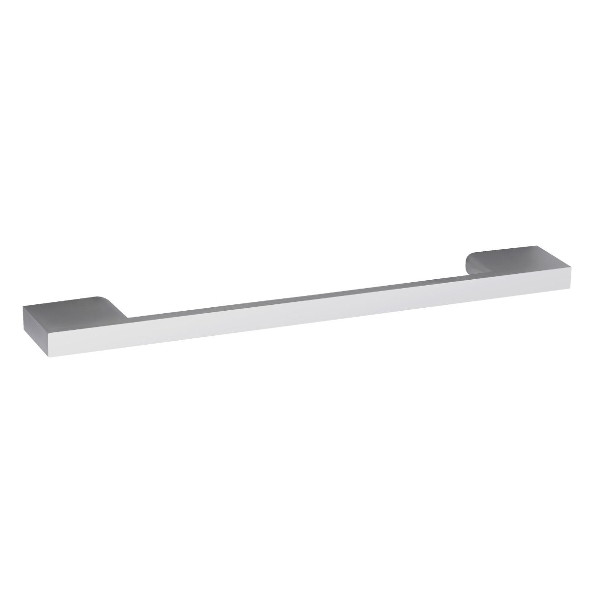 Slimline Square Handle, Chrome, 160mm Centres