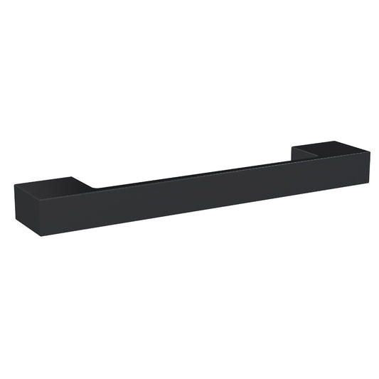Square Handle, Matt Black, 128mm Centres