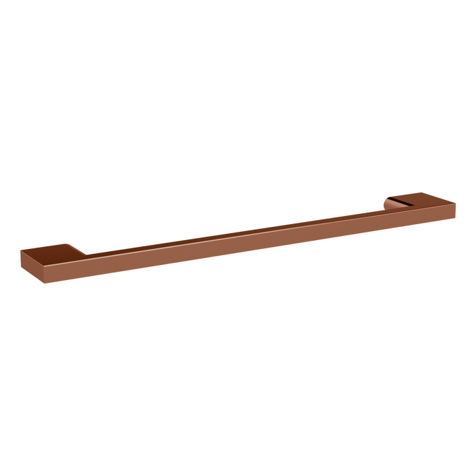 Fairford Square D Handle, Brushed Bronze, 192mm Centres