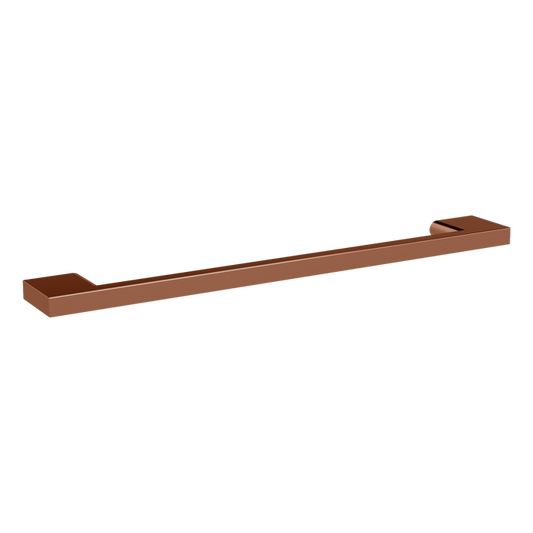 Fairford Square D Handle, Brushed Bronze, 192mm Centres