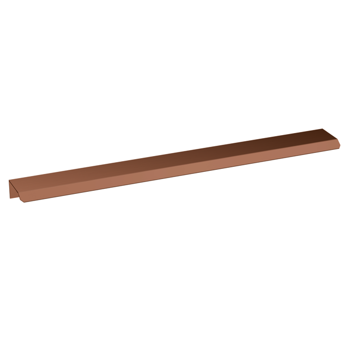 Fairford Brushed Bronze 300mm Finger Pull Handle